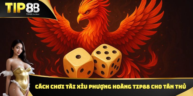 Cách chơi tài xỉu Phượng Hoàng Tip88 cho tân thủ